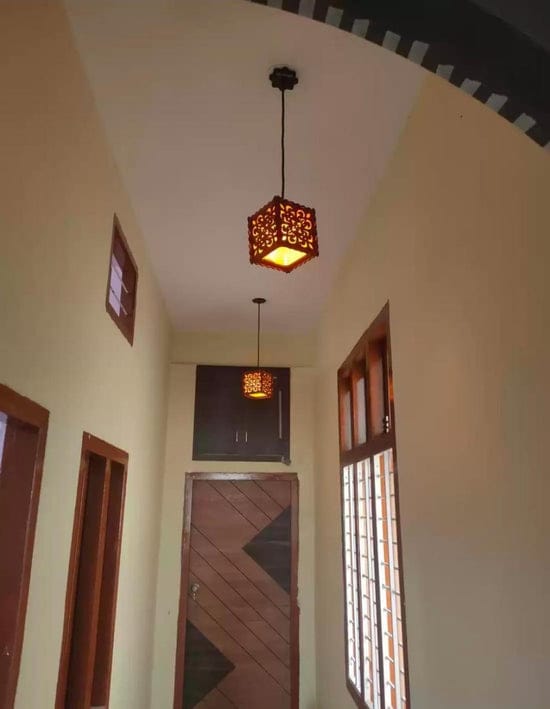 Wooden Ceiling Lamp Modern Design